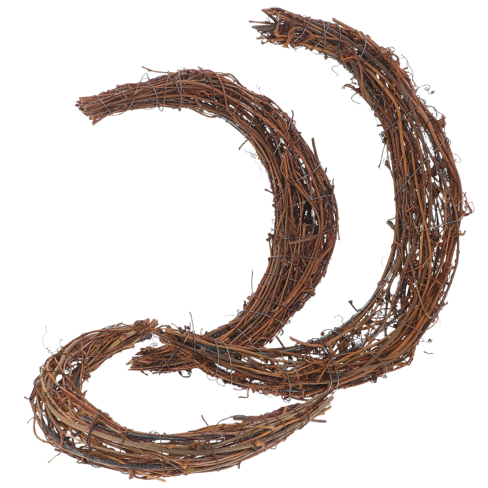 3Pcs Moon Rattan Wreath Frame Natural Grapevine Twig Base for DIY Floral Garland Wedding Home Decor Grapevine Wreath
3Pcs Moon Rattan Wreath Frame Natural Grapevine Twig Base for DIY Floral Garland Wedding Home Decor Grapevine Wreath