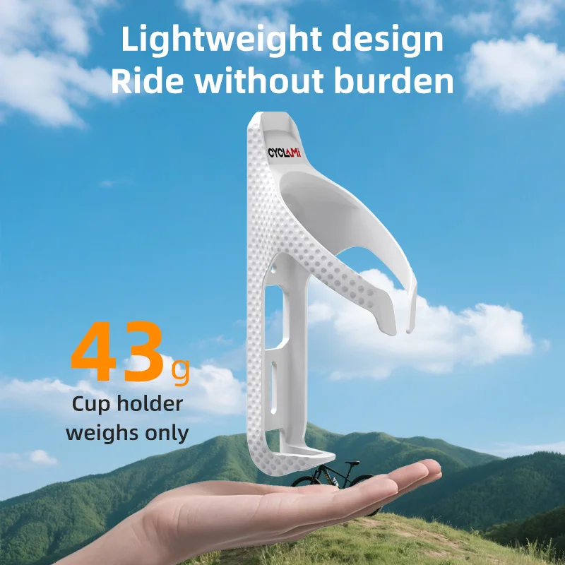 CYCLAMI Bicycle Bottle Cage Anti-Theft GPS Tracker MTB Road Water Cup Holder Cycling Equipment for Apple AirTag
CYCLAMI Bicycle Bottle Cage Anti-Theft GPS Tracker MTB Road Water Cup Holder Cycling Equipment for Apple AirTag