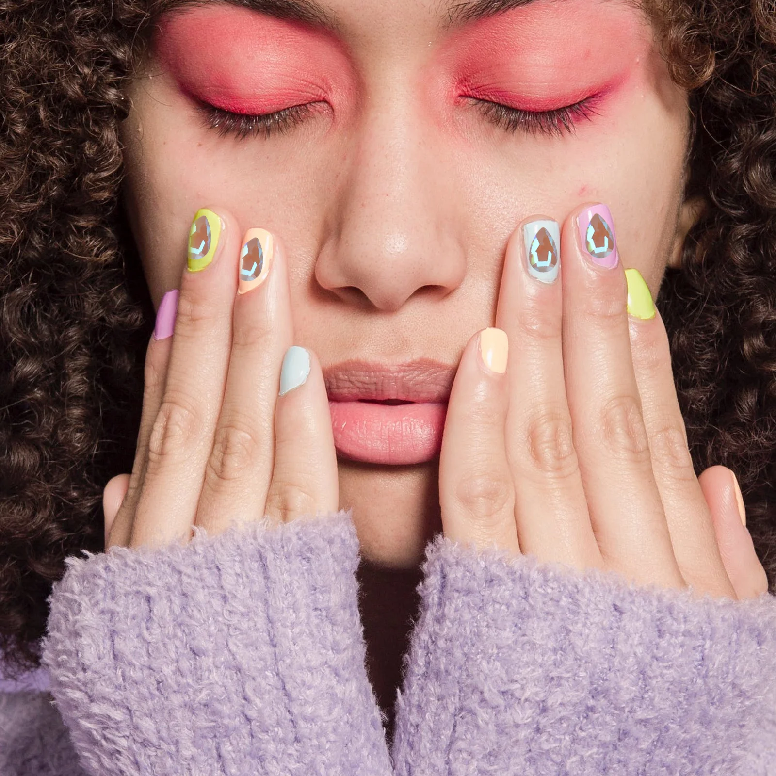 2Packs Rhinestone Nail Art DIY Decorative Flat Bottom Nail Manicure Adornments Colorful Decors
2Packs Rhinestone Nail Art DIY Decorative Flat Bottom Nail Manicure Adornments Colorful Decors