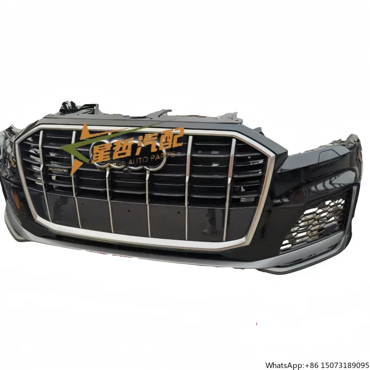 High Quality Sporty Front Bumpers with Fog Lights for Q7-Replacement Hood Fender Radiator
High Quality Sporty Front Bumpers with Fog Lights for Q7-Replacement Hood Fender Radiator