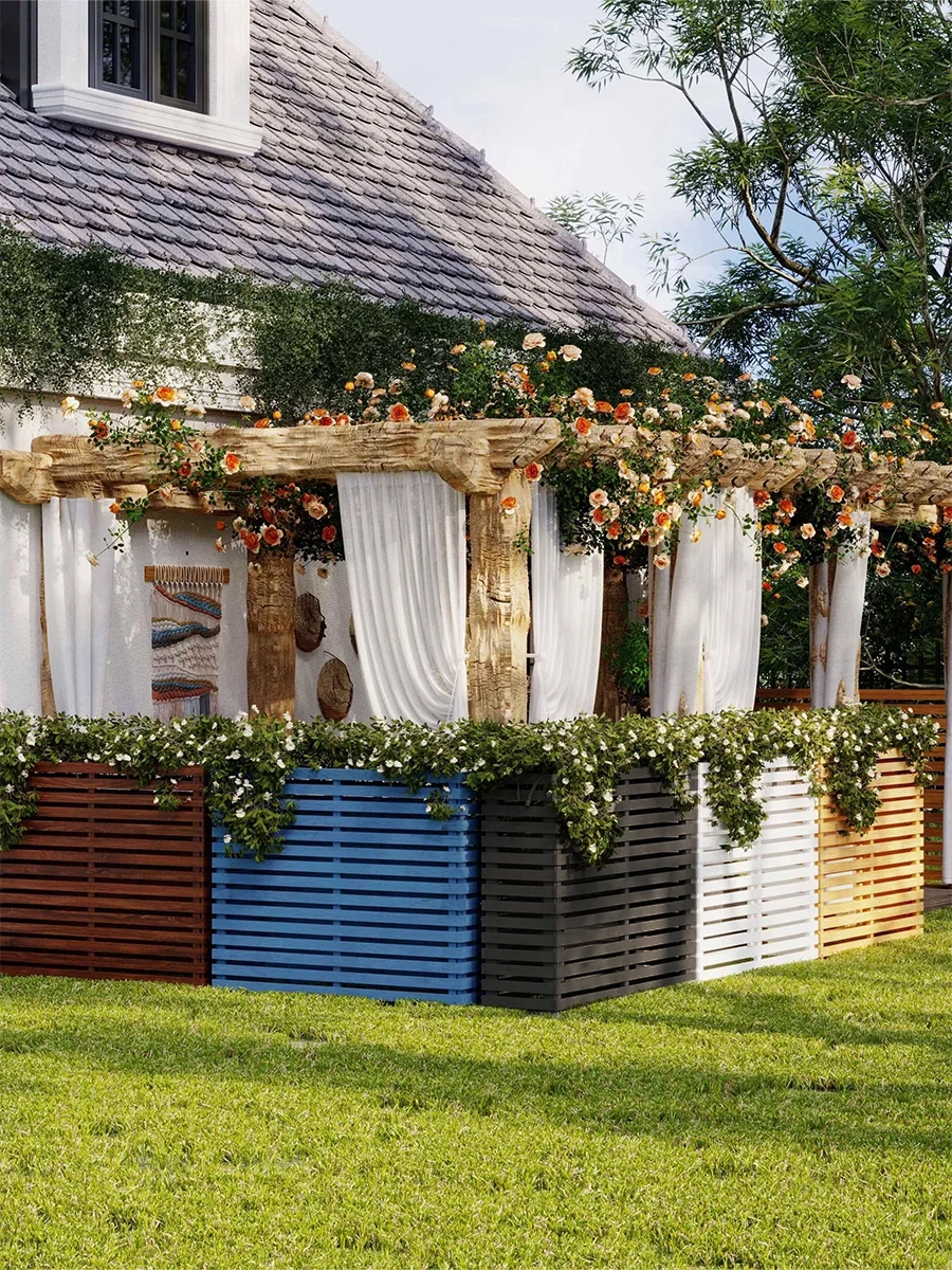 Garden partition flower stand outdoor fence screen terrace plant fence fence flower box balcony railing flower basket stand
Garden partition flower stand outdoor fence screen terrace plant fence fence flower box balcony railing flower basket stand