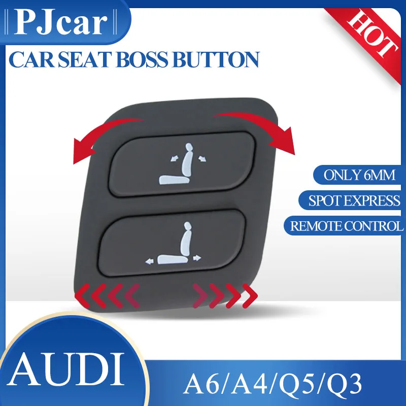 아우디 PJ Car For power seat AUDI A6 A4 Q3 Q5 PJ car Brand Wireless Front Driver Passenger side Seat boss key button adjustment
아우디 PJ Car For power seat AUDI A6 A4 Q3 Q5 PJ car Brand Wireless Front Driver Passenger side Seat boss key button adjustment