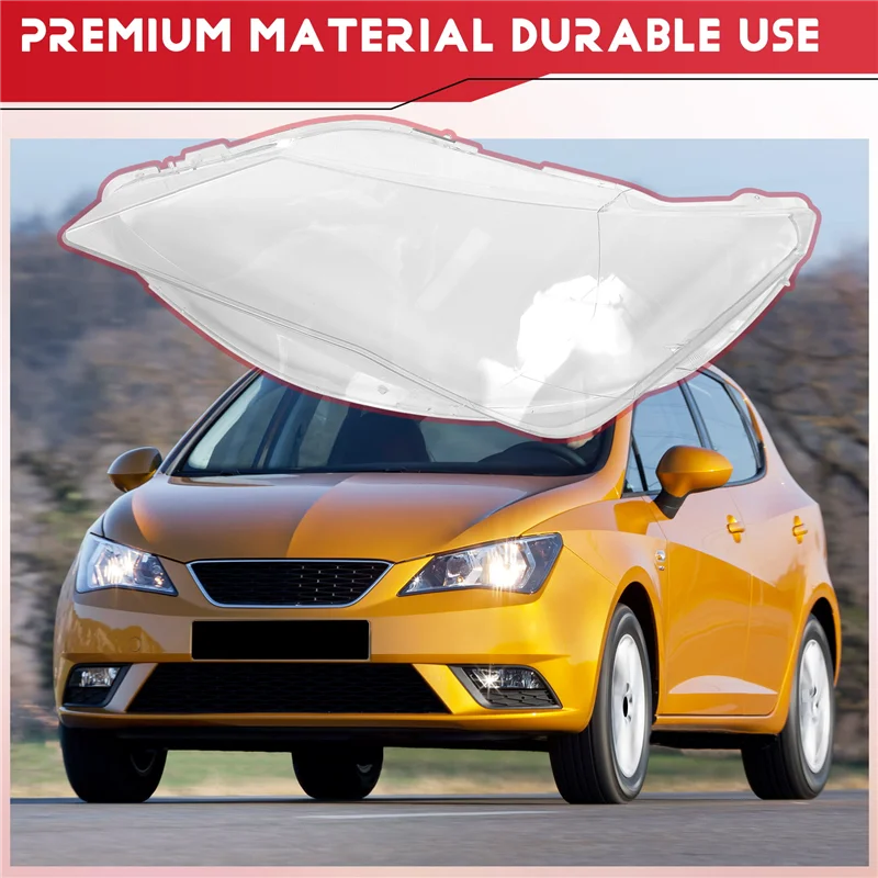 A42M-For Seat Ibiza 2012-2017 Car Headlamp Cover Lens Headlight Shell Plexiglass Lamp Shade Transparent Lampshade
A42M-For Seat Ibiza 2012-2017 Car Headlamp Cover Lens Headlight Shell Plexiglass Lamp Shade Transparent Lampshade