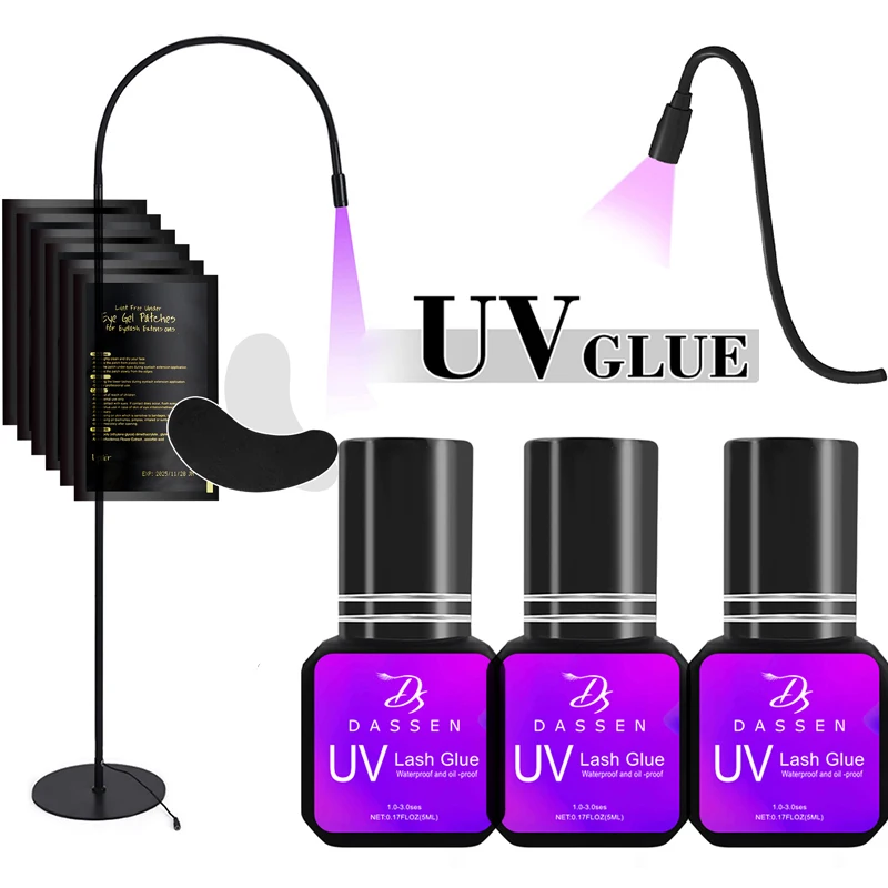 Dassen false eyelashes for beginners can use LED curing lamp UV glue waterproof eyelash makeup tool UV glue lamp makeup tool
Dassen false eyelashes for beginners can use LED curing lamp UV glue waterproof eyelash makeup tool UV glue lamp makeup tool