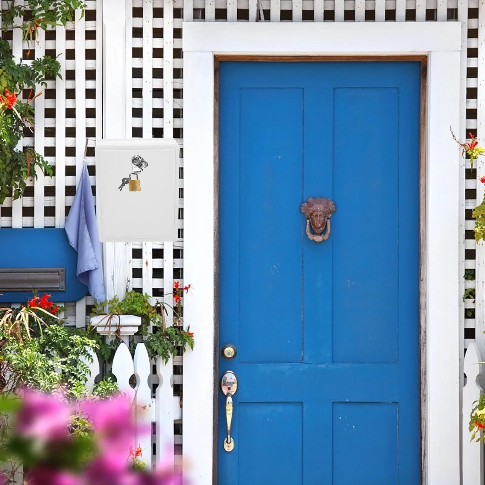 Hanging Milk Box for Home Weather Resistant Plastic Iron Wall Mounted Mail Bottle Storage Outdoor Delivery Case
Hanging Milk Box for Home Weather Resistant Plastic Iron Wall Mounted Mail Bottle Storage Outdoor Delivery Case