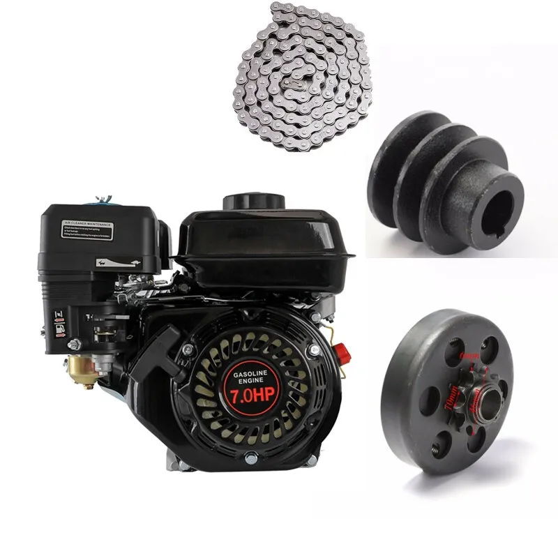 7HP OHV 210cc Recoil Start 4 Stroke Engine Motor 420 Chain Kits for Go Kart Drift ATV
7HP OHV 210cc Recoil Start 4 Stroke Engine Motor 420 Chain Kits for Go Kart Drift ATV