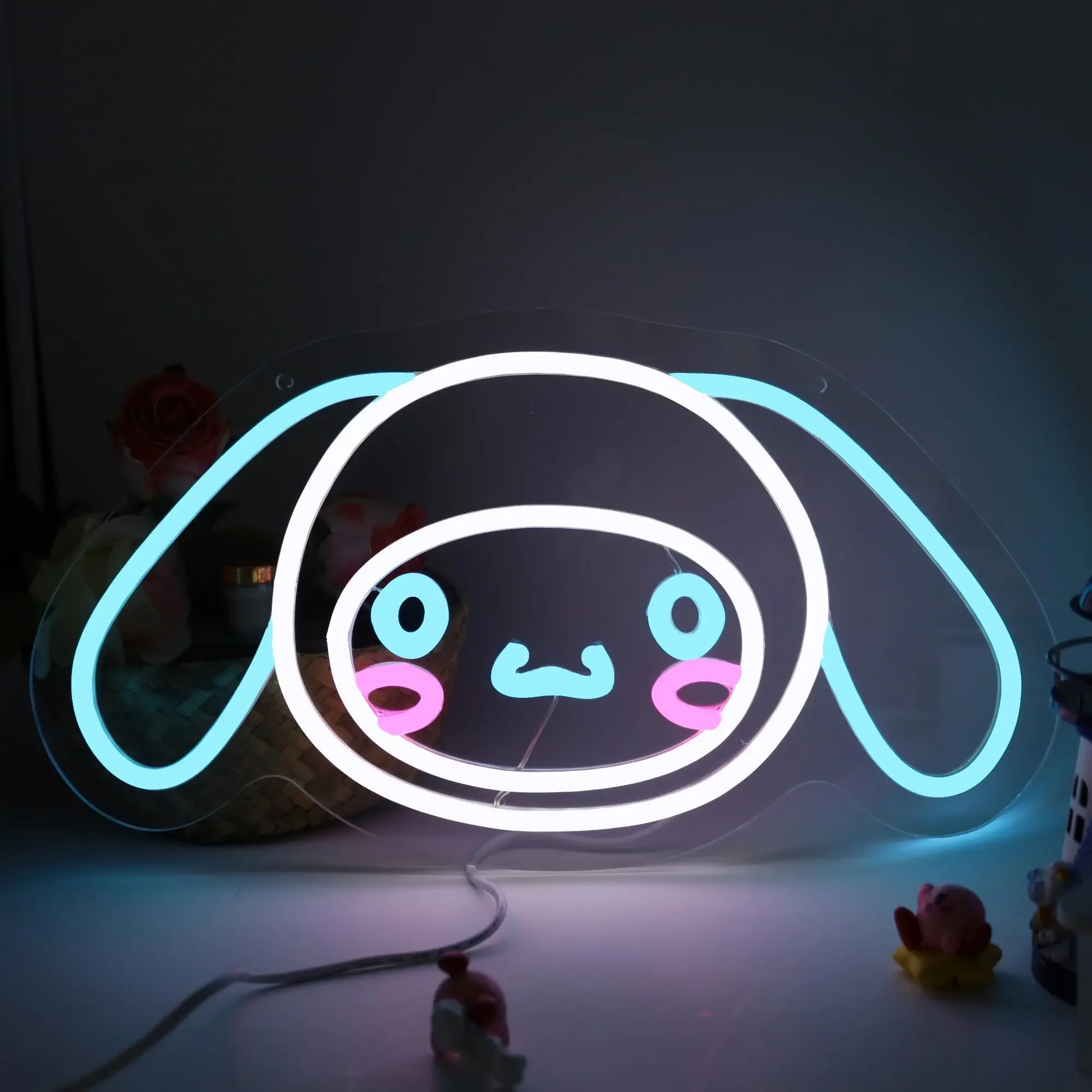 Неоновая вывеска Sanrio Laurel в виде собачки для украшения дома, неоновая вывеска с питанием от USB для магазина, гостиной, игровой комнаты, подарки для детей и друзей
Неоновая вывеска Sanrio Laurel в виде собачки для украшения дома, неоновая вывеска с питанием от USB для магазина, гостиной, игровой комнаты, подарки для детей и друзей