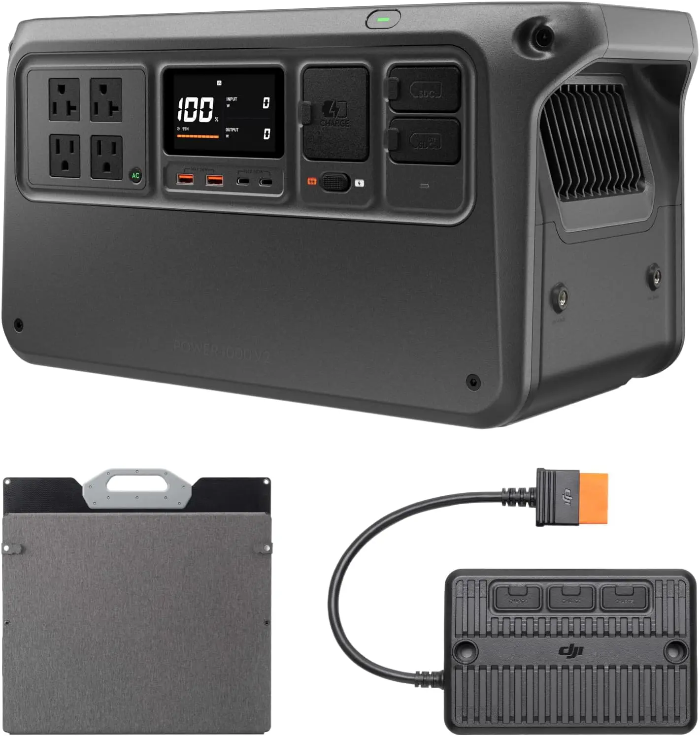 Power 1000 V2 Portable Power Station, Foldable Solar Panel, 1024Wh LFP Battery, 2600W Stable Output, 0-80% in 37 Mins
Power 1000 V2 Portable Power Station, Foldable Solar Panel, 1024Wh LFP Battery, 2600W Stable Output, 0-80% in 37 Mins
