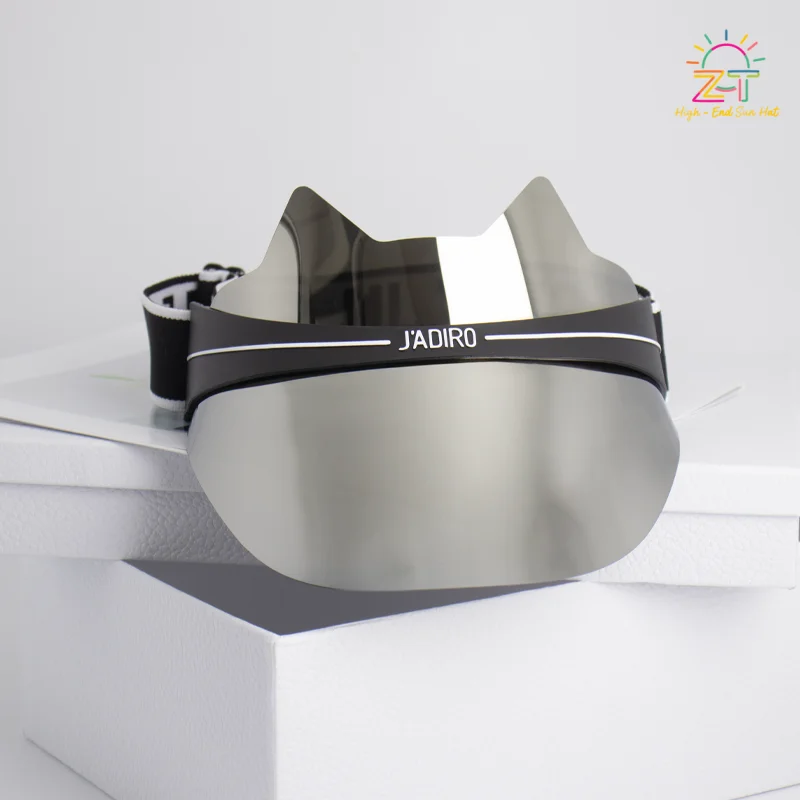 Silver Summer Sun Visors for Women Men UPF50+ Fashion Sport Empty Top Golf Caps Adjust Hats Running Cycling Beach Accessories
Silver Summer Sun Visors for Women Men UPF50+ Fashion Sport Empty Top Golf Caps Adjust Hats Running Cycling Beach Accessories