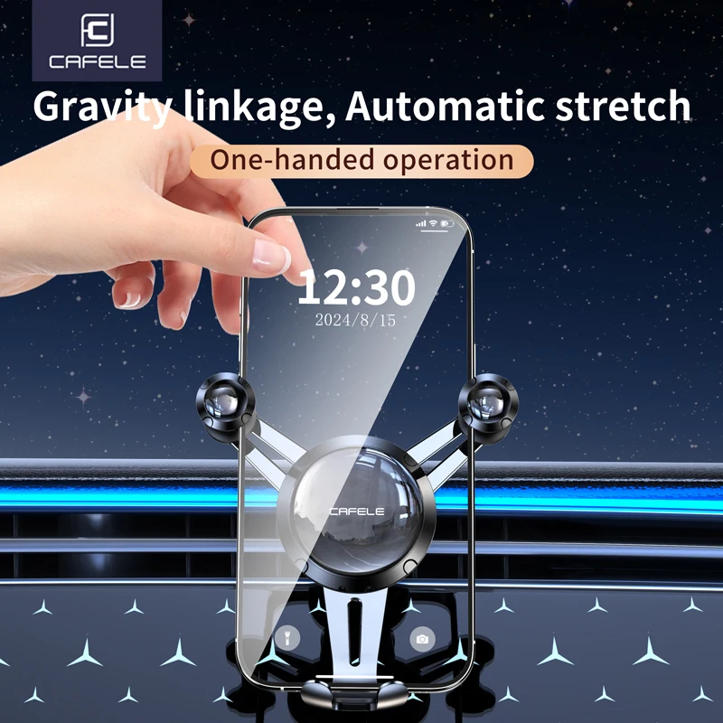 CAFELE Gravity Car Phone Holder Air Vent Hook Mount Mobile Cell Stand GPS for iPhone Xiaomi Samsung Universal Bracket in Car
CAFELE Gravity Car Phone Holder Air Vent Hook Mount Mobile Cell Stand GPS for iPhone Xiaomi Samsung Universal Bracket in Car