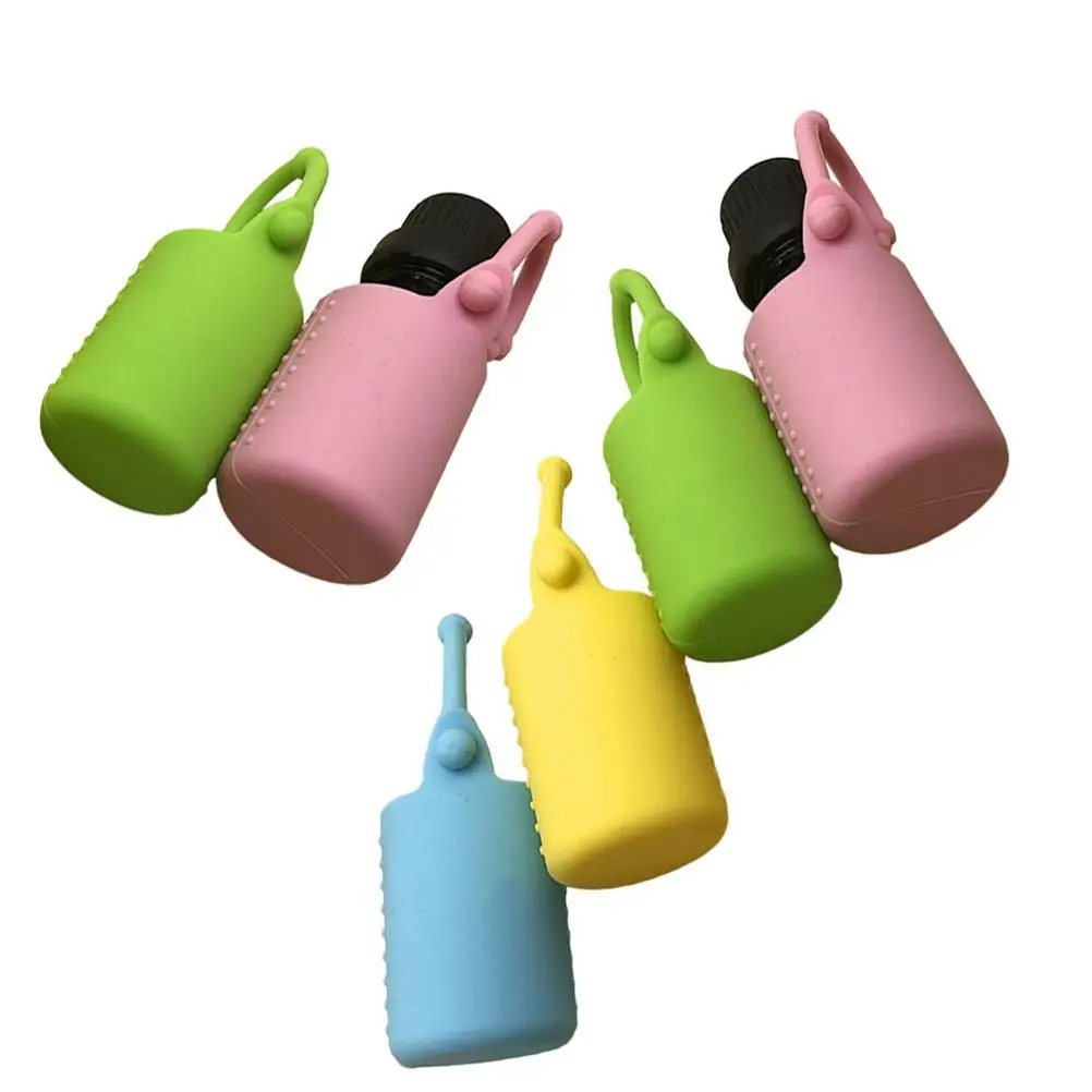 6 Pcs Essential Oil Bottle Protector Silicone Sleeve Portable Guard Holder Roller Cover Case Travel Key Chain Anti Slip
6 Pcs Essential Oil Bottle Protector Silicone Sleeve Portable Guard Holder Roller Cover Case Travel Key Chain Anti Slip