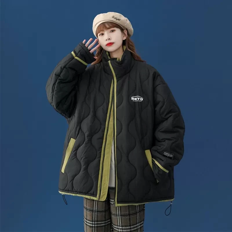Winter Cotton Jackets Women's Clothing Loose Parkas Overcoats 2023 New Casual Stand Collar Oversized Winter Coats Girls bd685
Winter Cotton Jackets Women's Clothing Loose Parkas Overcoats 2023 New Casual Stand Collar Oversized Winter Coats Girls bd685
