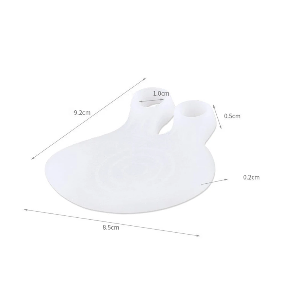 2 Pairs Forefoot Pads Soft SEBS Cushions Half Insoles Free Size 33 45 Durable Double Holes Design Foot Comfort Toe Protectors
2 Pairs Forefoot Pads Soft SEBS Cushions Half Insoles Free Size 33 45 Durable Double Holes Design Foot Comfort Toe Protectors