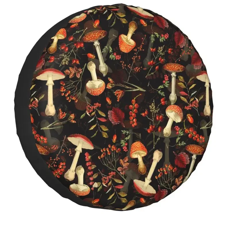 Red Mushrooms Spare Tire Cover Universal Fit for Jeep Pajero Vintage SUV RV Trailer Car Wheel Protectors 14" 15" 16" 17" Inch
Red Mushrooms Spare Tire Cover Universal Fit for Jeep Pajero Vintage SUV RV Trailer Car Wheel Protectors 14" 15" 16" 17" Inch