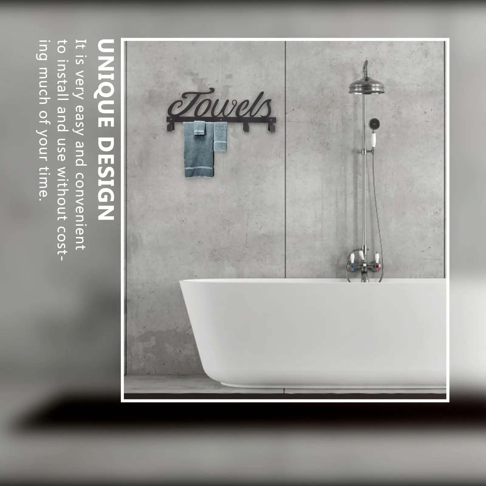 Набор из 1 держателя для полотенец из высококачественной углеродистой стали, водонепроницаемый, устойчивый к коррозии, простой в установке, для ванной и кухни, настенный/надверный держатель для полотенец
Набор из 1 держателя для полотенец из высококачественной углеродистой стали, водонепроницаемый, устойчивый к коррозии, простой в установке, для ванной и кухни, настенный/надверный держатель для полотенец