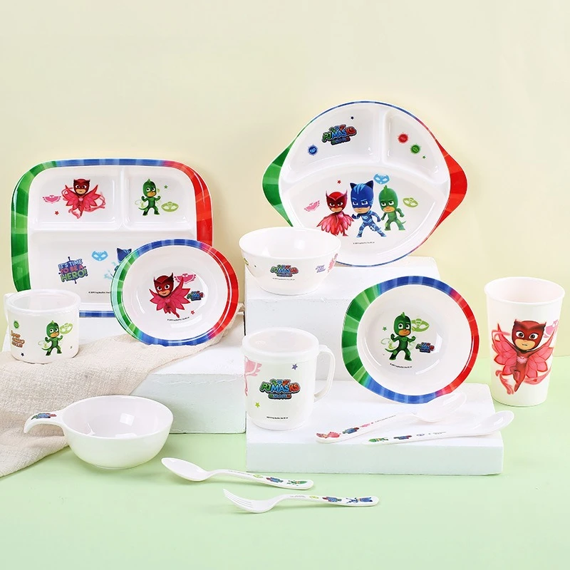 PJ Masks Flying Wall Hero Owl Girl Cat Boy Spoon Fork Plate Cutlery Set
PJ Masks Flying Wall Hero Owl Girl Cat Boy Spoon Fork Plate Cutlery Set