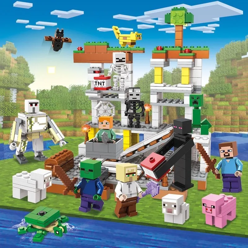 Cartoon Village Slide Cave Mine Building Blocks Assembly Educational Toys for Children Birthday Gift
Cartoon Village Slide Cave Mine Building Blocks Assembly Educational Toys for Children Birthday Gift
