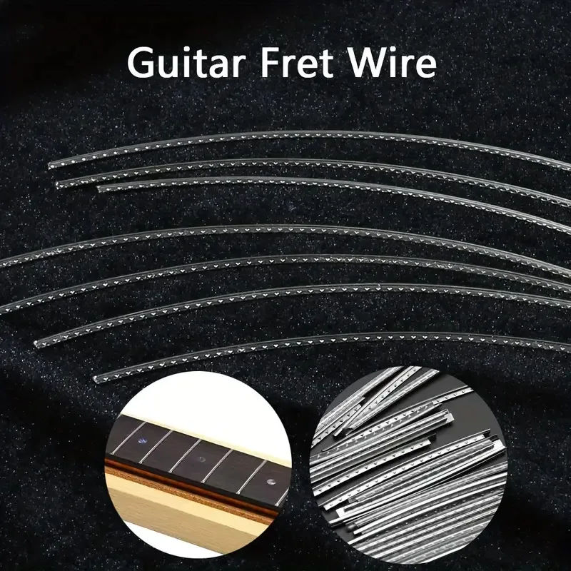 20cm Stainless Steel Guitar Frets 10Pcs/Set Fret Wire / Fret Scale Line Guitar Fret Playing Accessories Replacement Parts
20cm Stainless Steel Guitar Frets 10Pcs/Set Fret Wire / Fret Scale Line Guitar Fret Playing Accessories Replacement Parts