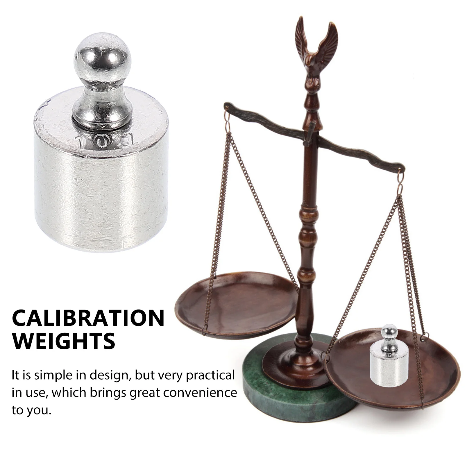 5pcs Calibration Weights 10G Stainless Steel Balance Weight For Digital Scale High Precision Polished Rust Resistant Lab Kitchen
5pcs Calibration Weights 10G Stainless Steel Balance Weight For Digital Scale High Precision Polished Rust Resistant Lab Kitchen
