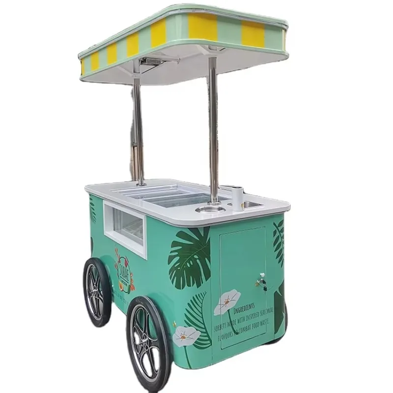 On Wheels Ice Cream Freezer Cart Single Water Sink Cabinet Custom Logo Brand New Vendor for Sale Custom
On Wheels Ice Cream Freezer Cart Single Water Sink Cabinet Custom Logo Brand New Vendor for Sale Custom
