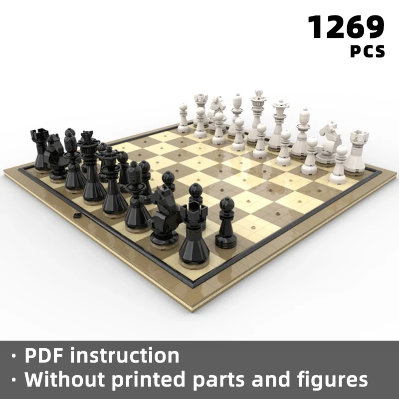 creativity luxury chess set bricks luxe chessboard blocks board pieces high quality gift toy decoration moc
creativity luxury chess set bricks luxe chessboard blocks board pieces high quality gift toy decoration moc