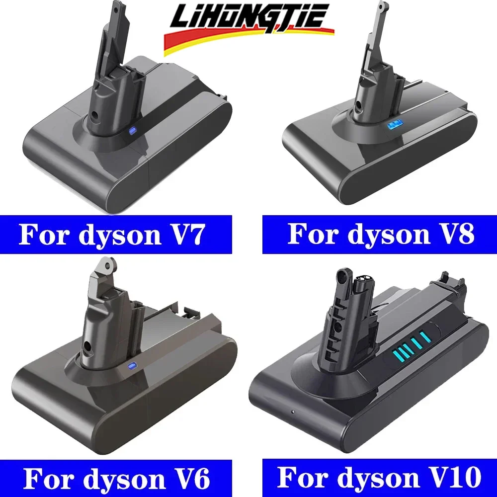 2024 Upgrade 21.6V Batterie for Dyson V6 V7 V8 V10 Series SV12 DC62 SV11 sv10 Handheld Vacuum Cleaner Spare battery
2024 Upgrade 21.6V Batterie for Dyson V6 V7 V8 V10 Series SV12 DC62 SV11 sv10 Handheld Vacuum Cleaner Spare battery