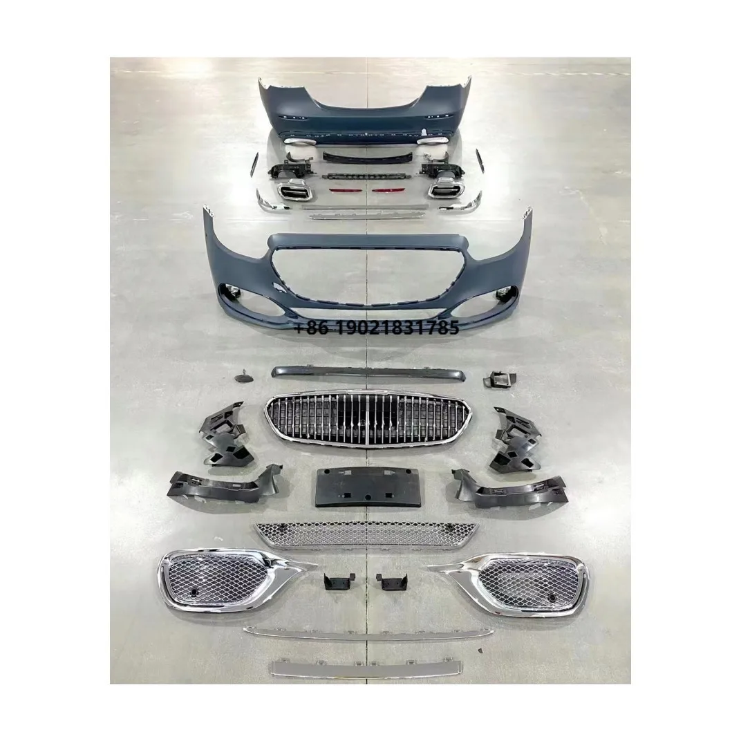 Facelift Car Body Kit for E Class W213 2020- to Front Bumper with Grille ,rear Diffuser with Exhaust Pipe
Facelift Car Body Kit for E Class W213 2020- to Front Bumper with Grille ,rear Diffuser with Exhaust Pipe