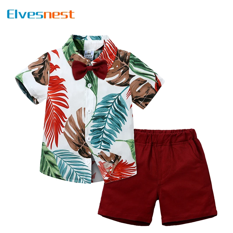 Fashion Kids Clothes Boys Outfit Summer Boy Clothing Sets Cotton Short Sleeve Shirt Shorts Children Clothing 1-6 Years
Fashion Kids Clothes Boys Outfit Summer Boy Clothing Sets Cotton Short Sleeve Shirt Shorts Children Clothing 1-6 Years