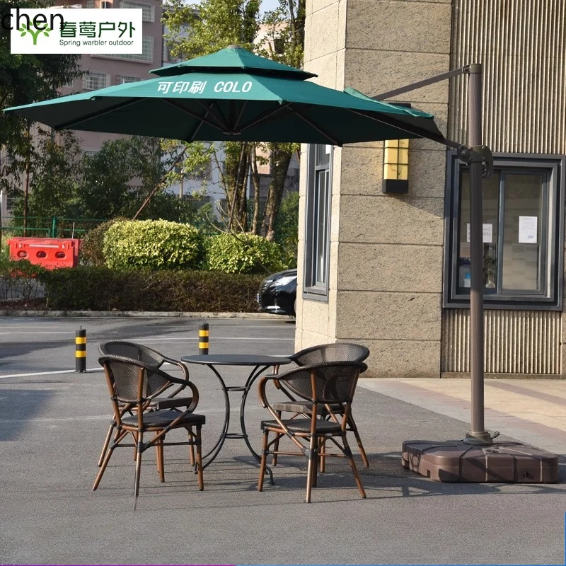 LXC Outdoor Sunshade Umbrella Courtyard Extra Large Outdoor Large Folding Sun Umbrella Villa Garden Terrace
LXC Outdoor Sunshade Umbrella Courtyard Extra Large Outdoor Large Folding Sun Umbrella Villa Garden Terrace
