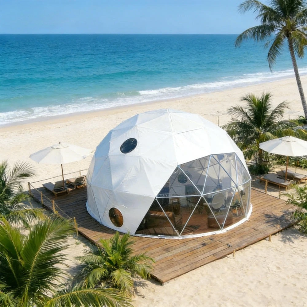 Hot Product Tents New Luxury Outdoor Glamping Hotel 7m 8m 9m Geodesic Dome Tent With Bathroom Factory Price
Hot Product Tents New Luxury Outdoor Glamping Hotel 7m 8m 9m Geodesic Dome Tent With Bathroom Factory Price