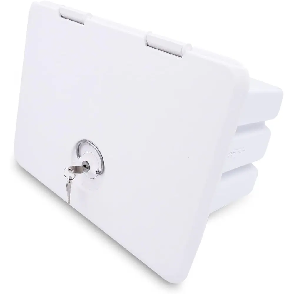 Tackle Box Boat Accessory Deck Component Includes 3 Plano Lure Trays - Dual Seals Over Waterproof - 11 x 15, Polar White
Tackle Box Boat Accessory Deck Component Includes 3 Plano Lure Trays - Dual Seals Over Waterproof - 11 x 15, Polar White