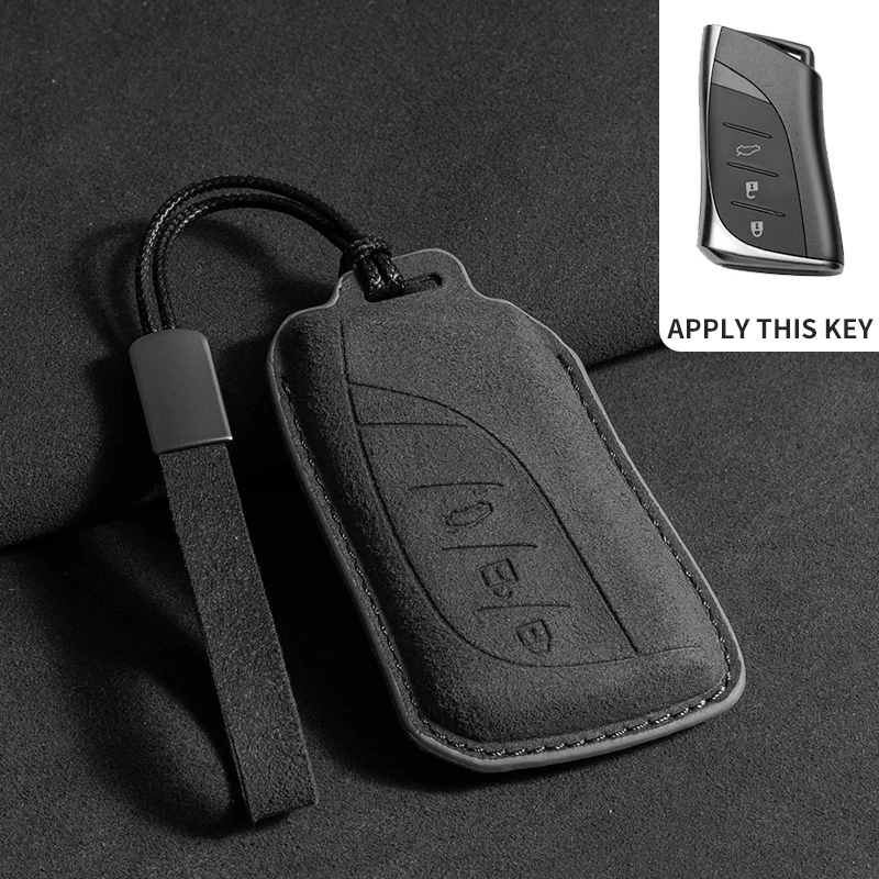 3 Buttons Suede Car Key Case Cover Fob Shell For Lexus UX ES UX200 UX250h ES200 ES300h ES350 US200 US260h Protector Accessories
3 Buttons Suede Car Key Case Cover Fob Shell For Lexus UX ES UX200 UX250h ES200 ES300h ES350 US200 US260h Protector Accessories