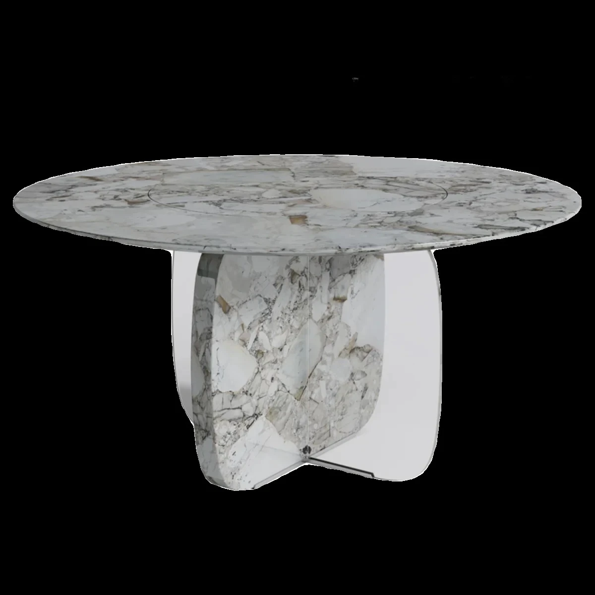 Italian minimalist natural marble round dining table villa acrylic creative dining table
Italian minimalist natural marble round dining table villa acrylic creative dining table
