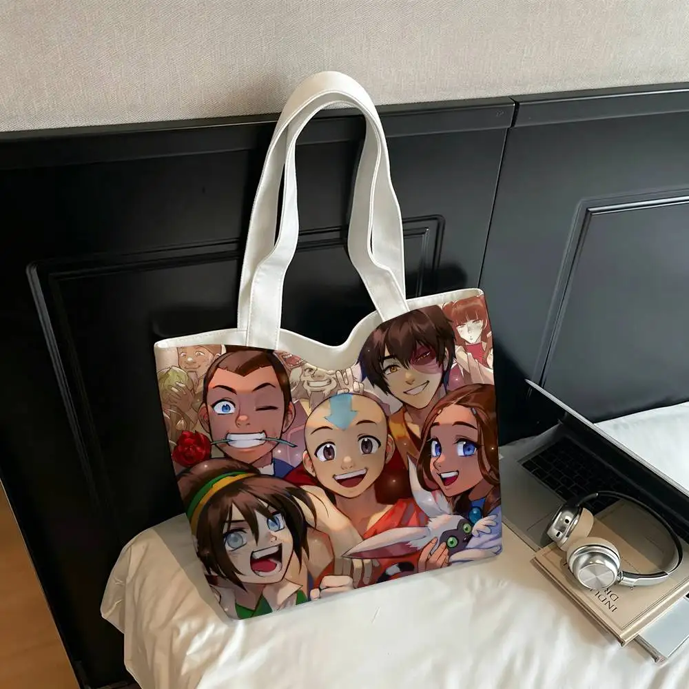 A-vatar The Last A-Airbender Printed Canvas Tote Bag Shoulder Bag Commuter Mommy Shopping Bag
A-vatar The Last A-Airbender Printed Canvas Tote Bag Shoulder Bag Commuter Mommy Shopping Bag
