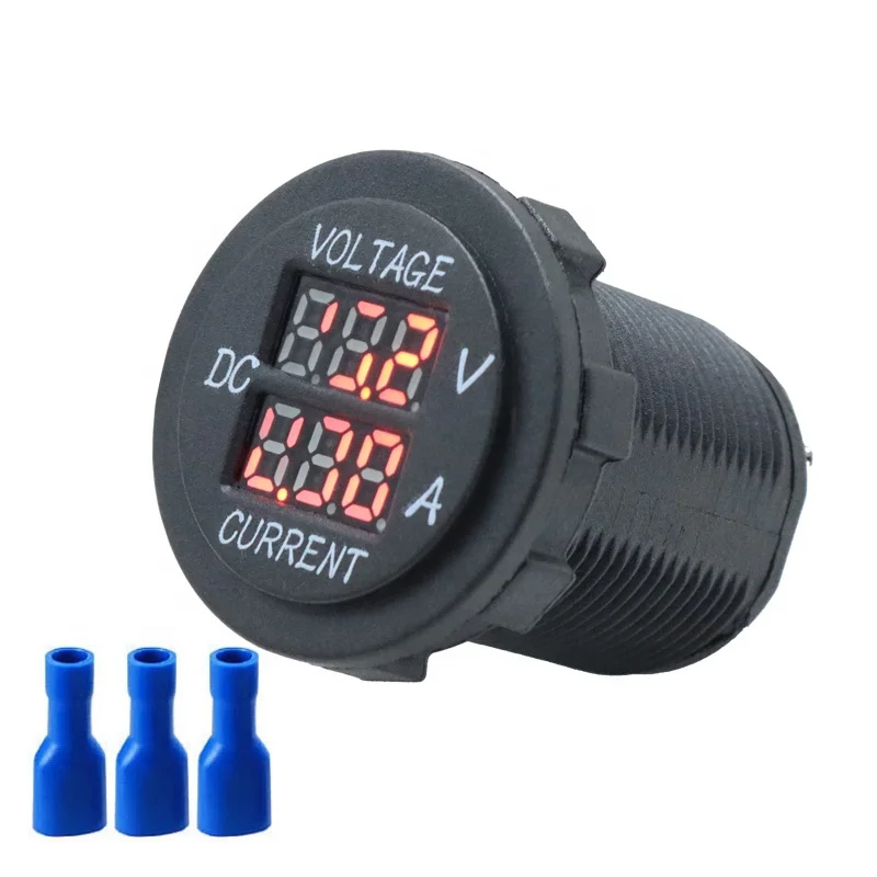 DC 9V to 48V 10A Digital Voltmeter Ammeter Voltage Current Meter LED Display Measurement For 12V 24V 36V Electric Je10
DC 9V to 48V 10A Digital Voltmeter Ammeter Voltage Current Meter LED Display Measurement For 12V 24V 36V Electric Je10