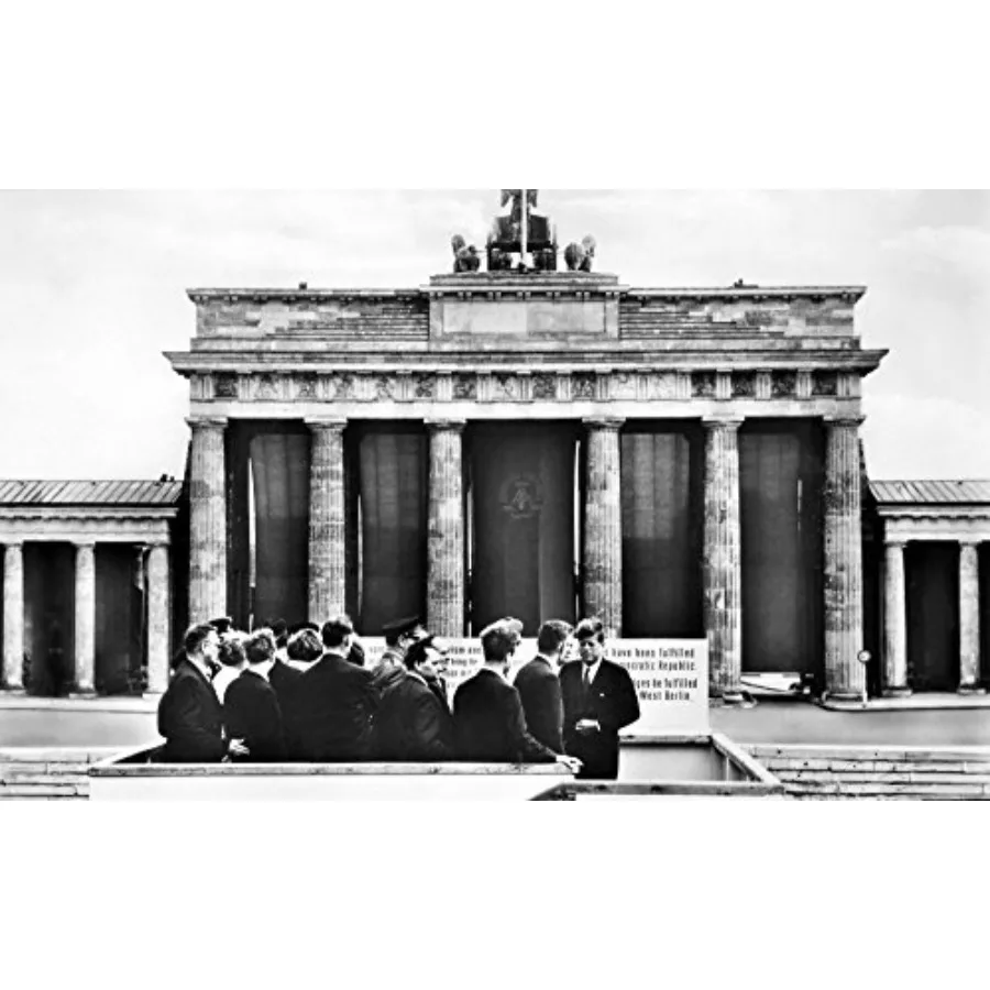 John F Kennedy 1917-1963 N35Th President Of The United States Photographed In Front Of The Brandenburg Gate Berlin Germany 26 J
John F Kennedy 1917-1963 N35Th President Of The United States Photographed In Front Of The Brandenburg Gate Berlin Germany 26 J