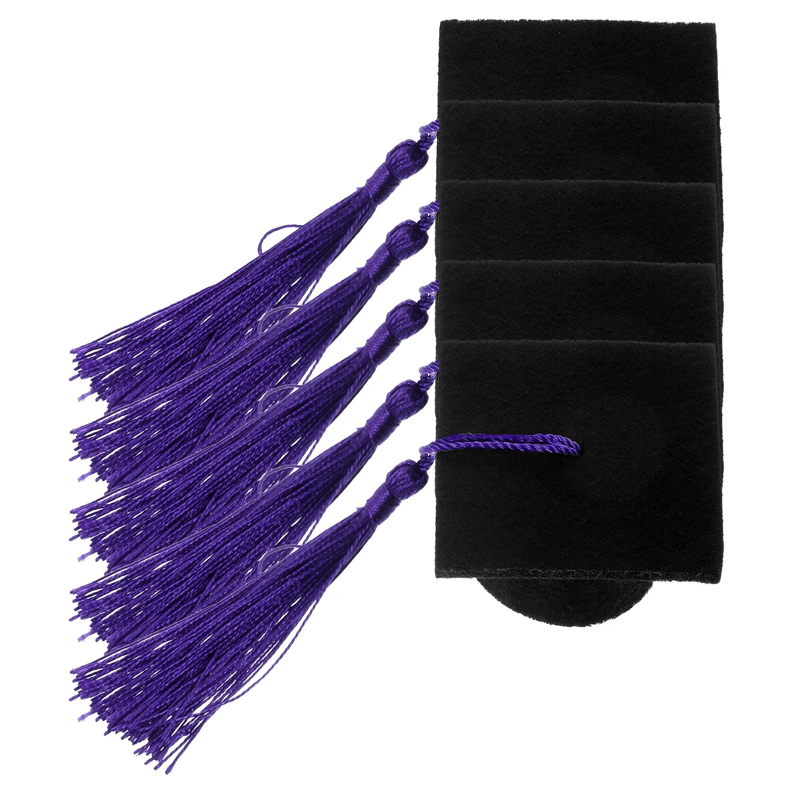 5 Pcs Doctoral Cap Bottle Cover Mini Tassel Decorations Graduation Gifts Festive naments Bulk Accessories
5 Pcs Doctoral Cap Bottle Cover Mini Tassel Decorations Graduation Gifts Festive naments Bulk Accessories
