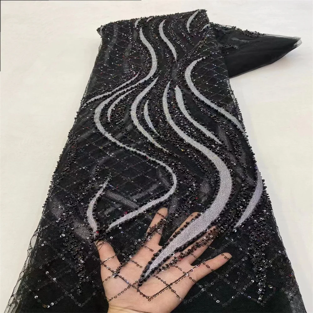 Fashion French Embroidery Lace Beaded Tulle Laces Fabrics African Nigerian With Sequins Laces Fabrics For Wedding Dresses XZ3504
Fashion French Embroidery Lace Beaded Tulle Laces Fabrics African Nigerian With Sequins Laces Fabrics For Wedding Dresses XZ3504