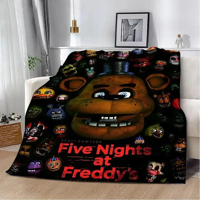 Cartoon Five Nights at Freddys Printed Blanket Soft Comfortable Warm for Home Travel Birthday Gifts
Cartoon Five Nights at Freddys Printed Blanket Soft Comfortable Warm for Home Travel Birthday Gifts