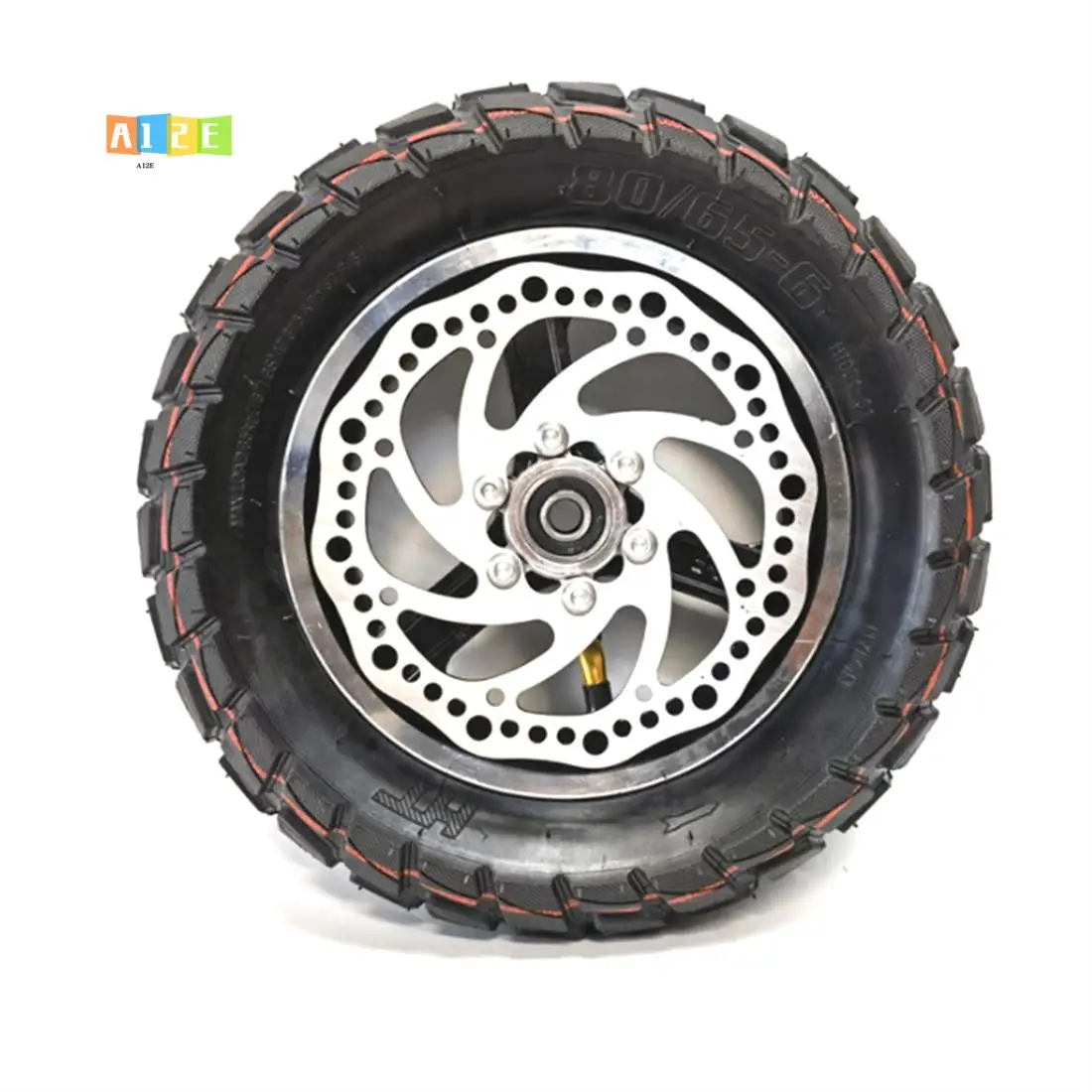 A12E-10 Inches Scooter Tire Tubeless Tire Full Wheel With Hub Universal For 10X3.0 255X80 Scooter Tires
A12E-10 Inches Scooter Tire Tubeless Tire Full Wheel With Hub Universal For 10X3.0 255X80 Scooter Tires