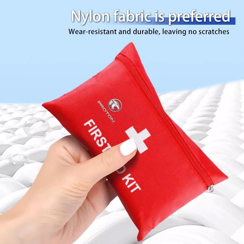 Car Logo First Aid Kit Emergency Survival Bag For Proton Exora Iriz R3 Wira Satria Saga X50 Magma V6 X70 L3 L5
Car Logo First Aid Kit Emergency Survival Bag For Proton Exora Iriz R3 Wira Satria Saga X50 Magma V6 X70 L3 L5