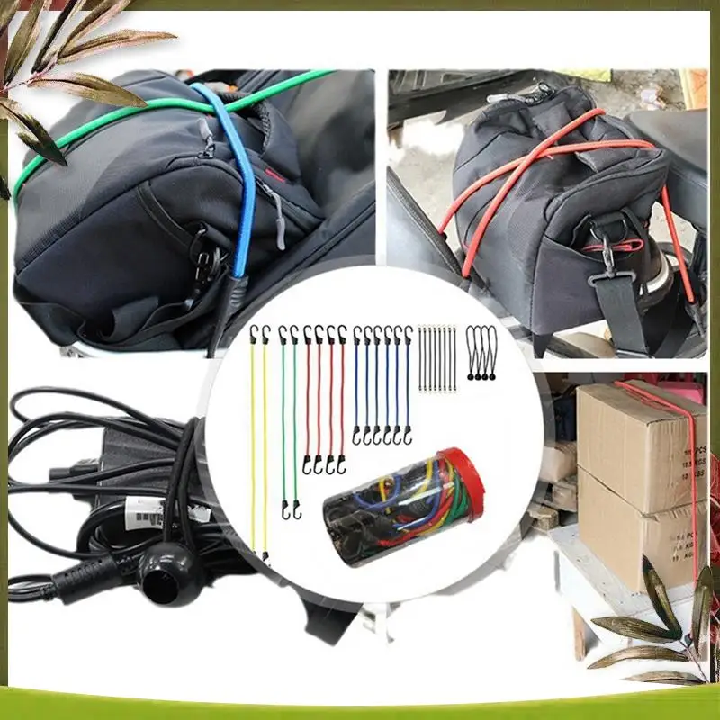 Reliable-24Pcs Heavy Duty Bungee Cords With Hooks Rope Luggage Packing Strap For Motorcycle Bike Travel Camping Hiking
Reliable-24Pcs Heavy Duty Bungee Cords With Hooks Rope Luggage Packing Strap For Motorcycle Bike Travel Camping Hiking