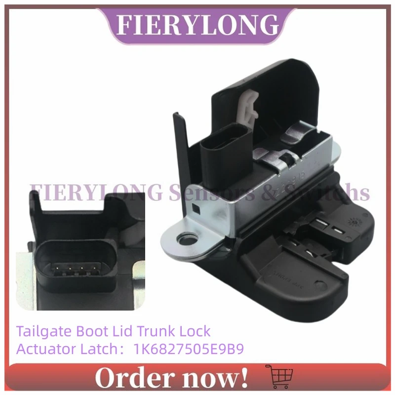 1K6827505E9B9 Rear Tailgate Boot Lock Latch Actuator For Vw Golf Mk5 Mk6 High Quality Auto Parts Accessories
1K6827505E9B9 Rear Tailgate Boot Lock Latch Actuator For Vw Golf Mk5 Mk6 High Quality Auto Parts Accessories