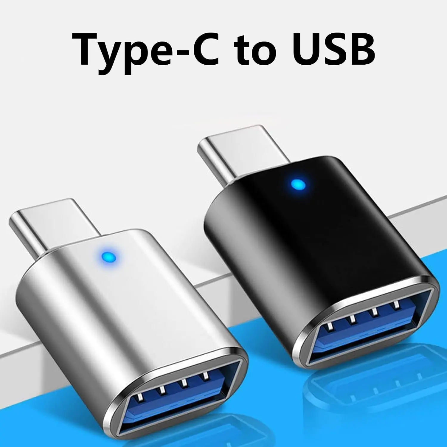 USB 3.0 OTG adapter USB-C to USB A converter suitable for Macbook Samsung Xiaomi Huawei LED USBC OTG connector
USB 3.0 OTG adapter USB-C to USB A converter suitable for Macbook Samsung Xiaomi Huawei LED USBC OTG connector