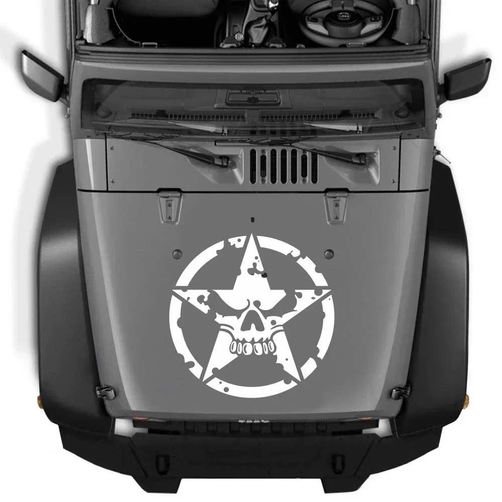 Doordash Army Military Forces Cover Star Car Stickers Vinyal Decals Jeep Wrangler JK CJ TJ YJ Pentagram Broken Skull Head Fall
Doordash Army Military Forces Cover Star Car Stickers Vinyal Decals Jeep Wrangler JK CJ TJ YJ Pentagram Broken Skull Head Fall