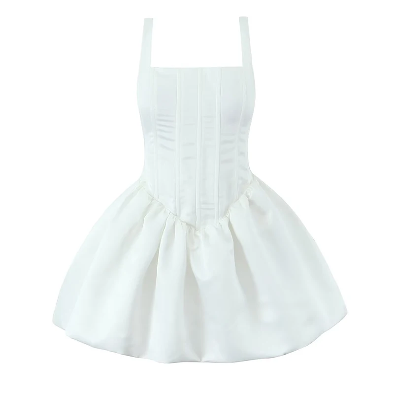 YENKYE Elegant White Party Mini Dress Women Sleeveless Fishbone Slim Sexy Wedding Dresses Pretty Girl Bridesmaids Robe Short
YENKYE Elegant White Party Mini Dress Women Sleeveless Fishbone Slim Sexy Wedding Dresses Pretty Girl Bridesmaids Robe Short