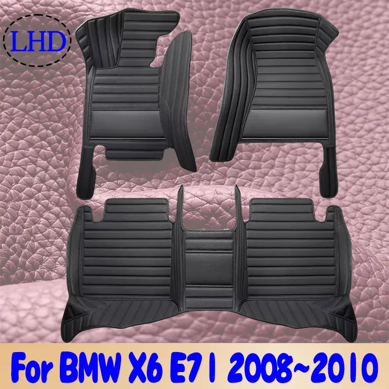 Car Floor Mats Suitable for BMW X6 E71 2008~2010 Anti slip and wear-resistant PU leather car interior mat
Car Floor Mats Suitable for BMW X6 E71 2008~2010 Anti slip and wear-resistant PU leather car interior mat