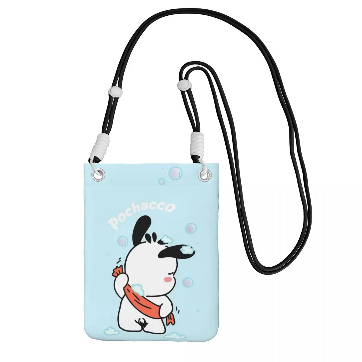 Custom Pochacco Carry A Mobile Phone Bag Diagonally Men Women Kawaii Shoulder Crossbody Bag Adjustable Length For Travel
Custom Pochacco Carry A Mobile Phone Bag Diagonally Men Women Kawaii Shoulder Crossbody Bag Adjustable Length For Travel