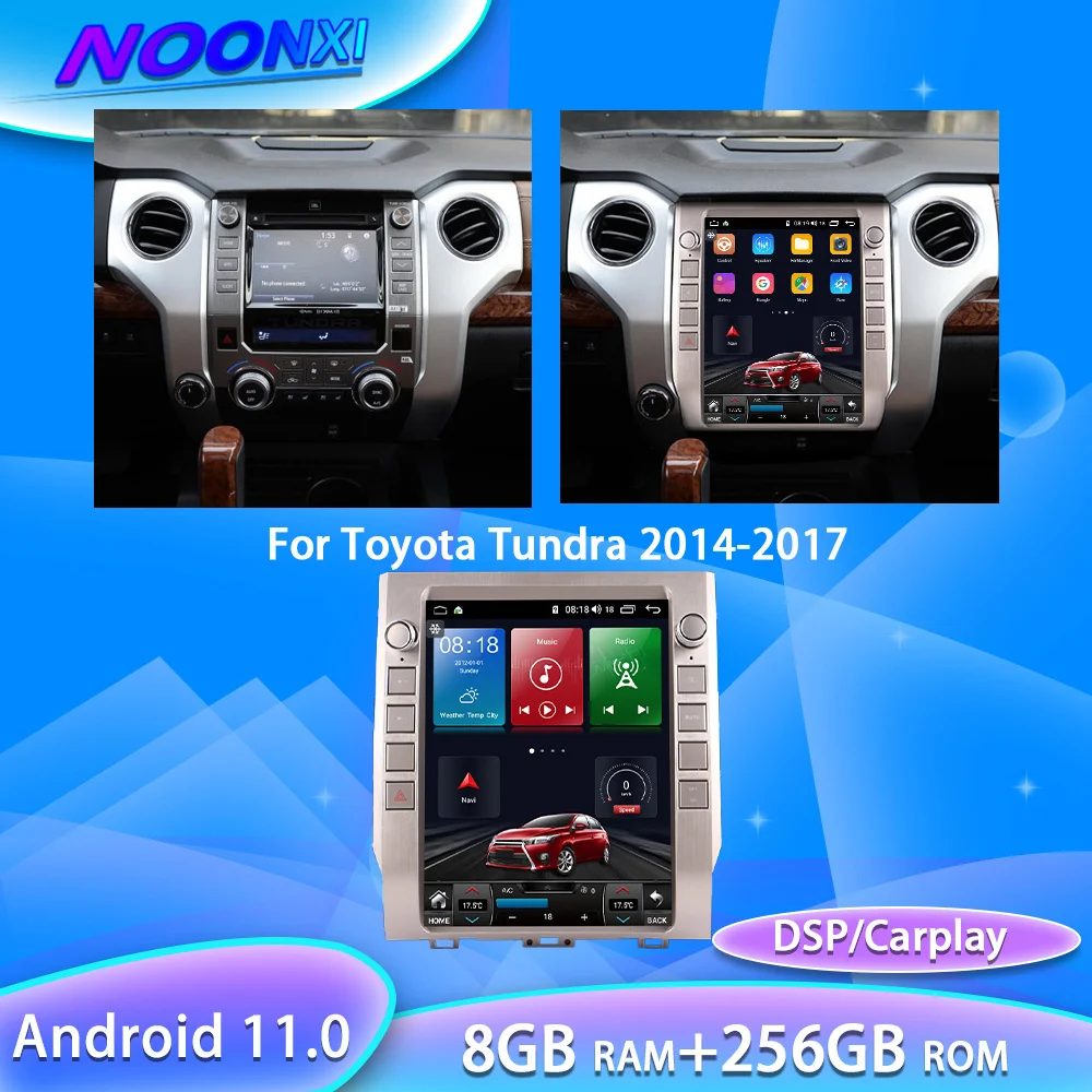 256G Car Radio With IPS Screen Video Bluetooth 2Din Stereo Receiver Automotive Multimedia Players Carplay For Toyota Tundra2014+
256G Car Radio With IPS Screen Video Bluetooth 2Din Stereo Receiver Automotive Multimedia Players Carplay For Toyota Tundra2014+