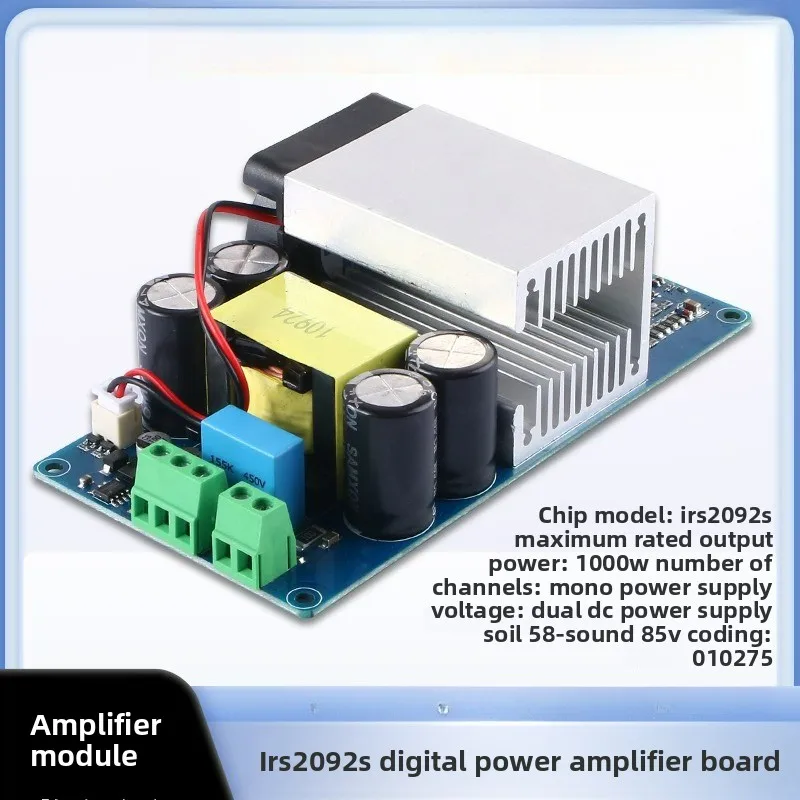 SOTAMIA 1000 Вт IRS2092S усилитель сабвуфера аудио плата моно цифровой усилитель мощности динамик усилитель высокой мощности домашний усилитель
SOTAMIA 1000 Вт IRS2092S усилитель сабвуфера аудио плата моно цифровой усилитель мощности динамик усилитель высокой мощности домашний усилитель